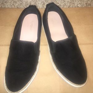 Cute and comfy espadrille shoes.
